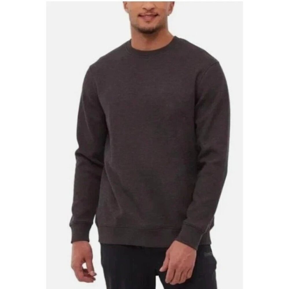 Bench Men's M Dark Gray Sweatshirt Crew Neck Cotton Blend M0374